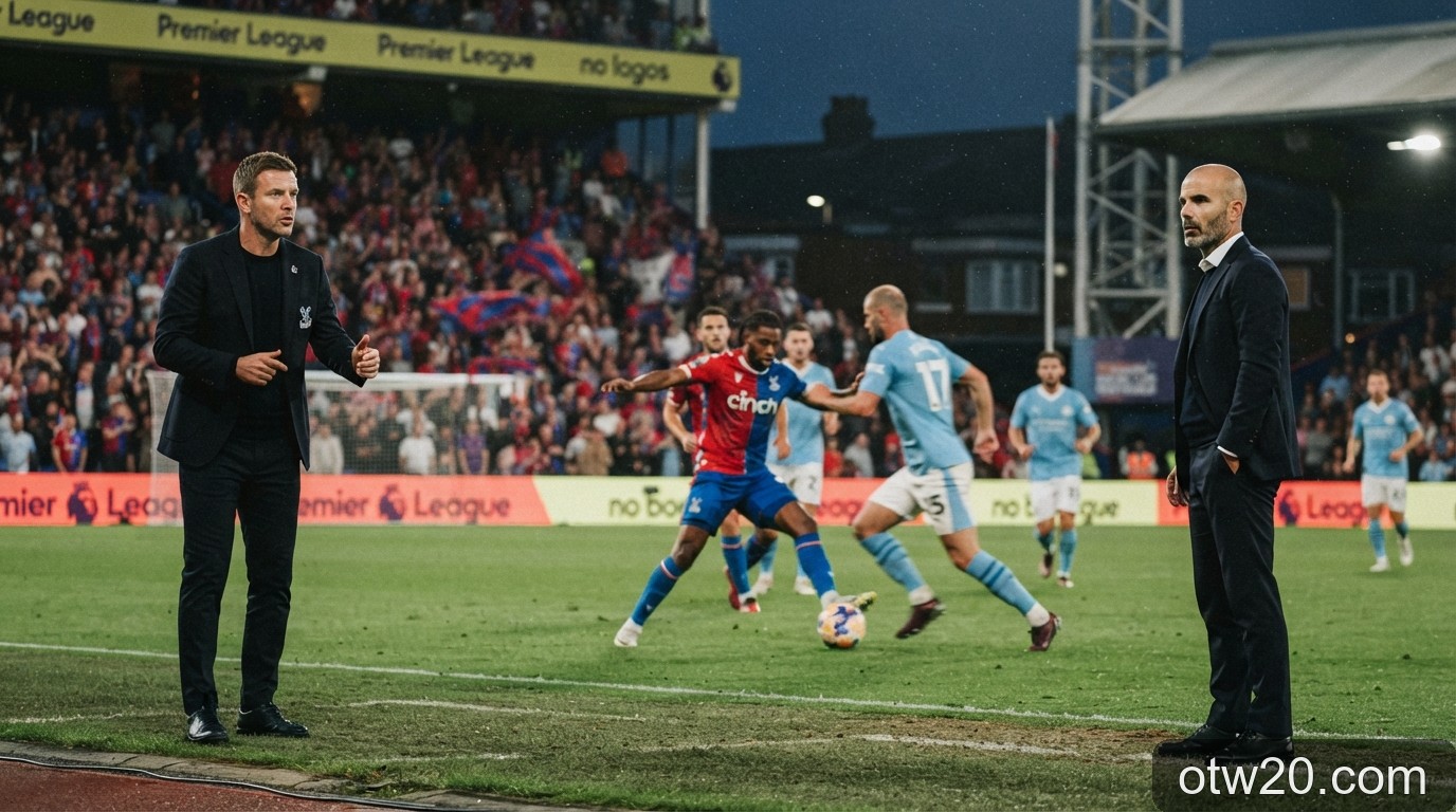 Crystal Palace vs Man City: Kỷ nguyên mới của Maresca đối mặt thử thách tại Selhurst Park