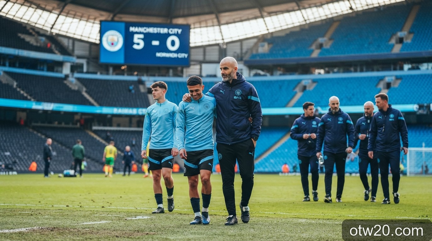 Man City hủy diệt Norwich 5-0: Khi đội hình dự bị cũng là 'cơn ác mộng' tại Carabao Cup - 2